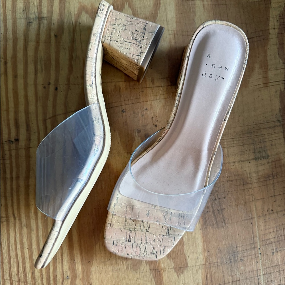 Cork sandals
